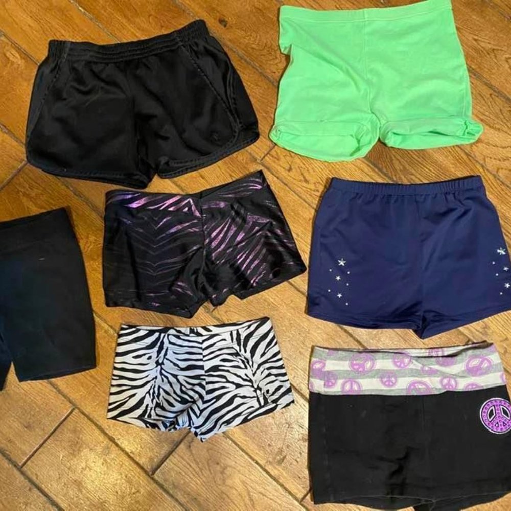 Girls 10 Dance Shorts Summer Shorts Justice MEDIUM
